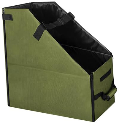 LeeQinersw Boîte de Transport pour Vélo, Conteneur Pliable pour Rangement, Protection pour Sièges Arrière, Vert