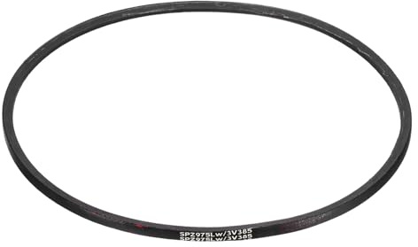 sourcing map SPZ-975 Drive Wedge Belt V-Belt Industrial Power Rubber Transmission Belt 975mm Pitch Girth,10mm Width, 8mm Height, 988mm Outer Girth