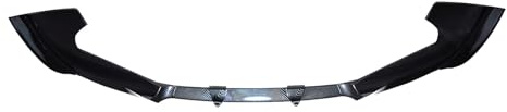 Aileron Lèvre Pare-Chocs pour Jeep pour Grand pour Cherokee pour SRT pour SRT8 2012-2016 Kit Carrosserie Becquet Séparateur Lèvre Pare-Chocs Avant Voiture Spoiler Avant Voiture(Carbon Fiber Style)