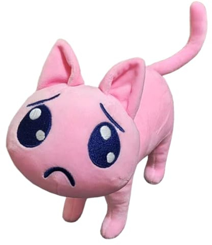 Xinchangda KAngel Plüsch-Kissen, rosa Katze, Plüsch, Netcat, 20 cm, Ame-chan, weiche Figur, Anime, Stofftierkissen, Sofa, Heimdekoration, Kollektionen