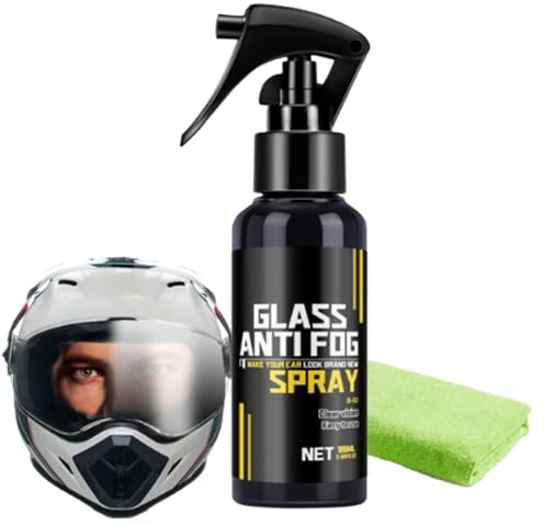 Spray Anti Vaho Para Automóvil | Agente Antiempañante Para Parabrisas,De Acción Rápida Y Duradera Para Parabrisas Interiores Y Exteriores De Automóvil, Viseras De Casco, Espejos Gafas