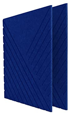 Lot de 10 panneaux acoustiques en mousse acoustique – Panneaux autocollants haute densité pour théâtre et studio d'enregistrement, améliorent la qualité sonore et réduisent l'écho