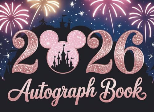 Autograph Book 2026: Theme Park Memory Album with Photos and Signatures for Kids, Boys & Girls