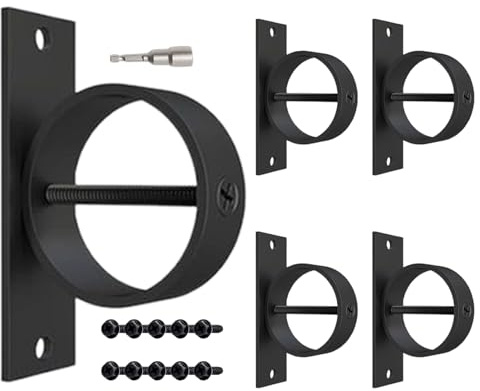 di fissaggio della corda: hardware di montaggio esterno, supporto per recinzione resistente, accessorio per piattaforma facile installazione, supporto ferroviario per scale a molo, sopor