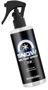 Oxxggkao 100ml Car Windshield Deicer Defroster Remover Sprayer Car Window Ice Melting Agent Snow Ice Defrosting Windshield De-icer Sprayer