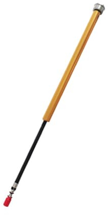 VIRELLO Pompa di smorzamento forcella anteriore per mountain bike, strumento di riparazione serratura idraulica per Tuo, regolazione sospensione in lega di alluminio, argenteo, 2,74 x 0,1 cm