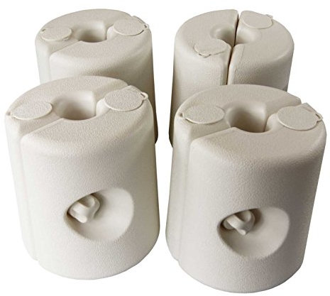 4-er Set Pavillon Standfuß Victoria Gewicht Sicherung Halterung Festzelt Bierzelt