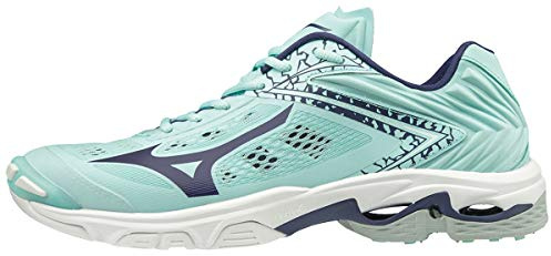 Mizuno Wave Lightning Z5, Zapatos de Voleibol Unisex Adulto, Blue (Blue Light/Astral Aura/White 28), 36.5 EU