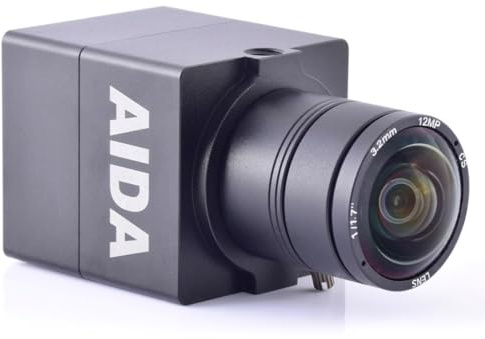 AIDA UHD-100A Micro 4K Ultra HD HDMI 1.4 Professionale POV Fotocamera con Ingresso Audio Stereo TRS, Formato Multi HD
