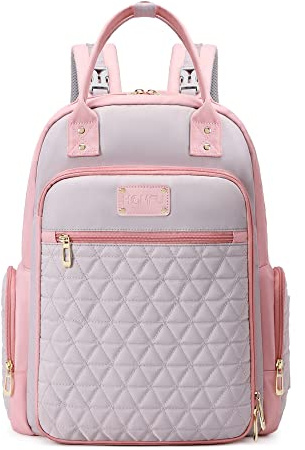 Homfu Diaper Bag Backpack Mommy Hospital Baby Bags For Boys Girl Travel Backpacks Mom Grey Dad Diaper Bag Tote Baby Registery Diaper Bags Backpack