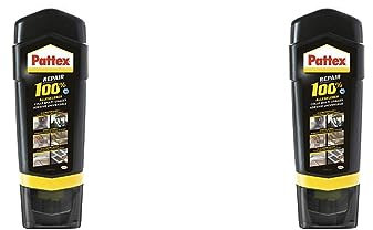 Pattex Repair 100% Alleskleber, starker Kleber für den Innen- und Außenbereich, Klebstoff zur Reparatur für verschiedene Materialien, 1x100g (Packung mit 2)