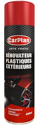 Carplan Auto Pratic Rénovateur Plastiques Extérieurs, 400 ML