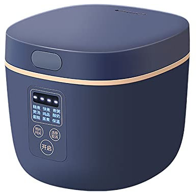 Cuociriso con vaporiera (2L/400W) Cuociriso antiaderente a 6 strati for dormitorio familiare, for 1-3 persone 220-240V US/EU