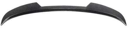 Auto Heckspoiler Für Ford Für Fiesta Für ST-Linie MK6 MK6.5 2008-2017 Heckspoiler Flügel Glänzend Schwarz ABS Auto Hinten Stamm Dach Flügel Spoiler Auto Heckflügel(Carbon Fiber Look)