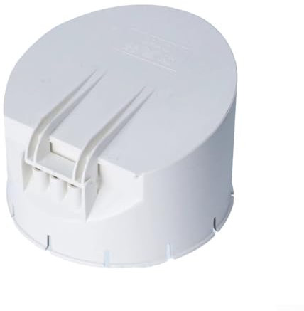 Besttoolifes Valvola di ritegno del tubo di drenaggio Tubo di scarico in PVC per fognature anti-riflusso Valvola di ritegno unidirezionale con morsetto Tappo filtro per tubo di drenaggio antiodore e a