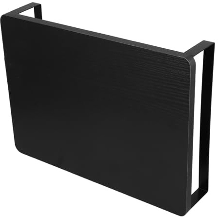 Iron Gas Stove Stand Black Sturdy Kitchen Desktop Storage | Supports Heavier Cookware, Simple Practical Design for Family Life, Countertop Shelf Use