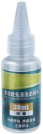 Flux 30 ml pour acier inoxydable, outil de soudage rapide, pâte à souder liquide, fluide de flux en acier inoxydable pour feuille de nickel galvanisée en cuivre, outil de soudure à séchage rapide