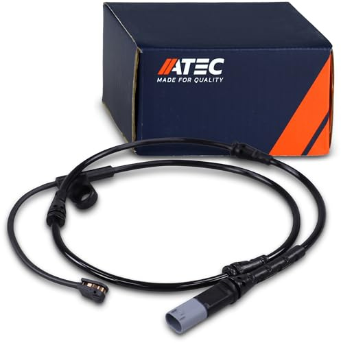 ATEC Germany Contact d'avertissement d'usure des garnitures de frein avant | Compatible avec: BMW X5, X5, X6, X6