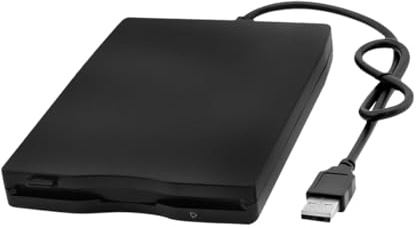 BESPORTBLE Portable USB External Floppy Disk Drive Laptop Compatible with Windows High-Speed Diskette Data Transfer Compact Lightweight Design with Error-Correcting and Noise Reduction