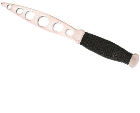 Playwell Deluxe kampsport trubbig träningskniv i metall (Knive) - NO11