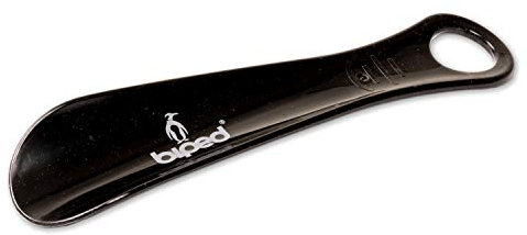 biped tire-chaussures en plastique 18 cm – Petit chausse-pied ergonomique pour voyage, enfants et adultes – Facile à transporter et utiliser au quotidien z1560(noir)