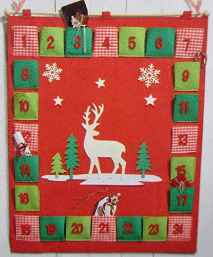 Unbekannt MELINERA® Adventskalender (49 x 62 cm)