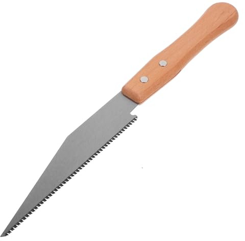 TOMETURE Escofinas para Madera de Mano para Carpintería de Bricolaje con Dientes Finos y Alta Eficiencia Herramienta Pequeña de Tracción para Cortar Madera con Mango