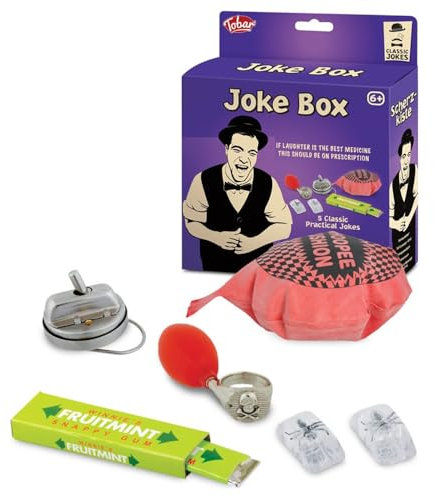 Tobar - 10250 - Coffret de 5 Jeux, Farces et Attrapes