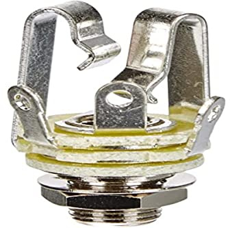 Neutrik REAN 6,3mm 3-pol Klinkenstecker Einbaubuchse für Instrumente Gitarre Bass Stereo Mono | NYS230
