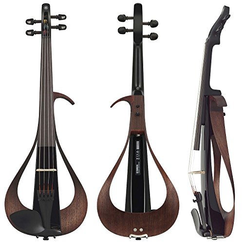 Yamaha YEV104BL Electric Violin, Black, 4 String