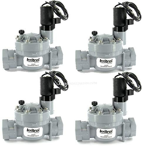 Suinga. Confezione da Set di 4 ELETTROVALVOLA PER IRRIGAZIONE IRRITROL 2500MT 1 24V 32MM PER PROGRAMMATORI DI IRRIGAZIONE ELETTRICI