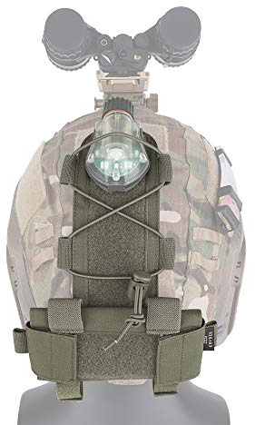 Taktische Helm Batterie Tasche, Gegengewicht Tasche Ausgleichsgewicht Tasche mit Klettverschluss für MK1 Taktische Helme