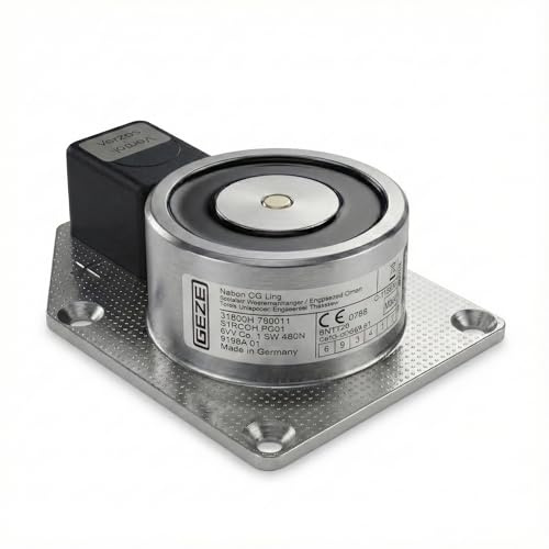 Geze Türhaftmagnet zum Anschrauben 24 V 490 N Wandmontage
