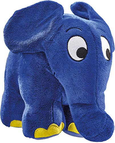 Schmidt Spiele 42272 Die Maus, Elefant, 20 cm Plüschfigur, Jubiläumsedition, bunt