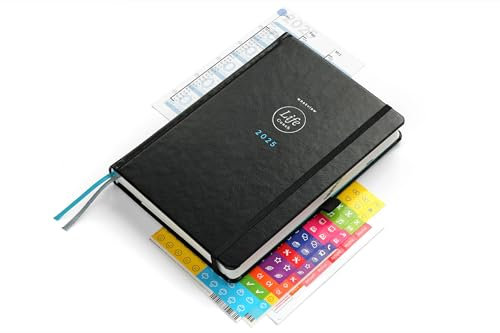 LifeCoach Wochenplaner 2025 Plus A5 – Bibelbasierte Impulse & Reflexionsgeber | 7-Tage-Wochenplanung, Tages- und Monatsziele | Persönlichkeitsentwicklung & Zeitmanagement Kalender