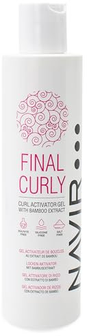 NAVIR Professionale | Gel Attivatore Ricci Metodo Curly – Senza Solfati, Parabeni, Siliconi e Sali – Definizione Naturale e Anticrespo – 200 ml