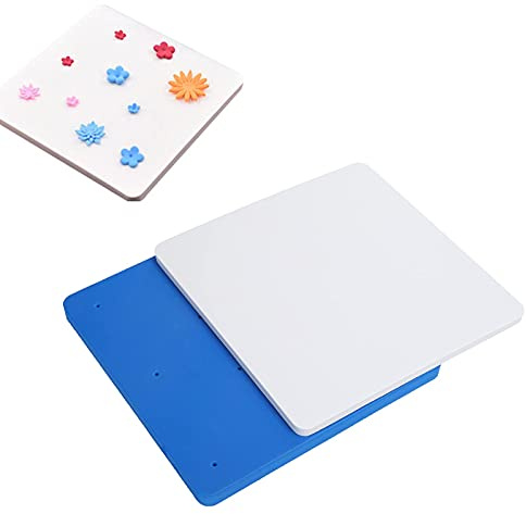 2 Stück Fondant-Schaumstoff-Pad, 12 Löcher, Fondant-Kuchen-Formmatte, DIY-Dekoration, Modellierpad, Zuckerblumen-Trocknungswerkzeug
