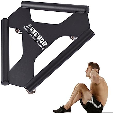 Rueda de entrenamiento abdominal – Rueda triangular para ejercicios abdominales, equipo de entrenamiento abdominal para entrenamiento abdominal y tronco, accesorios de fitness para fitness en casa y