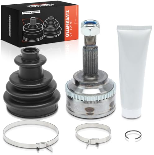 Frankberg Kit de juntas del eje de transmisión delantero | Compatible con: M.e.g.a.n.e I Clásico LA0/1, K.a.n.g.o.o Express FC0/1, K.a.n.g.o.o KC0/1, M.e.g.a.n.e I Grandtour KA0/1