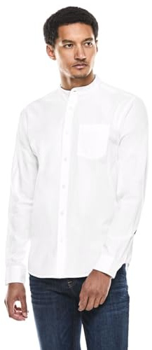 Street One MEN Herren Stehkragen Hemd