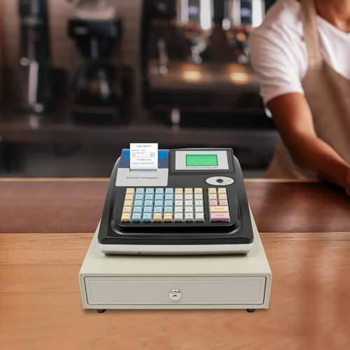 Registratore di cassa POS System Registratore di cassa gastronomia al dettaglio con display LED a 48 tasti