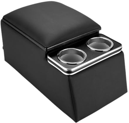 Organiseur pour siège arrière, accoudoir, Console Centrale, Pzuryhg -NL1MSH45TPNDA8SKR, Noir, acrylonitrile butadiène styrène, Universel, 46 x 28,5 x 26,5 cm