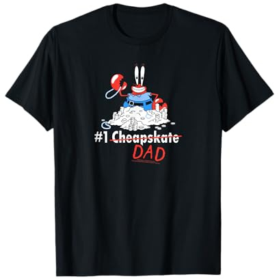 SpongeBob SquarePants Mr. Krabs #1 Dad Funny Father's Day T-Shirt