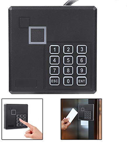 Generic Access Control System, Card Skimmer Door Access Control System Metal Keypad Reader Rain Proof Door Card Reader Entry for Buildings Hotels