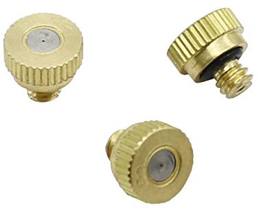 Atomizing Nozzles for Garden Irrigation - Low Pressure Sprinkler Watering Sprayer with 4mm External Thread, 100 Pack
