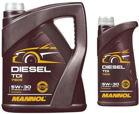 6 Liter Original MANNOL Motoröl Diesel TDI 5W-30 Engine Oil Öl
