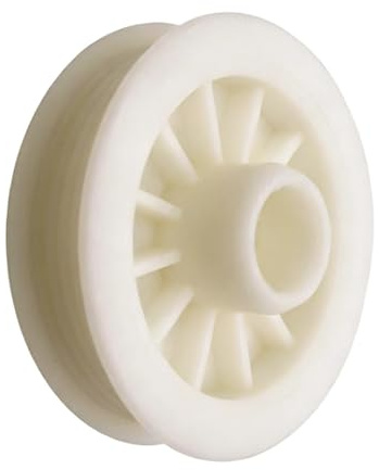 Lapiglo W10677723 - Polea de motor de lavadora W11026785 compatible con Crosley para Kenmore, plástico blanco para pieza de repuesto