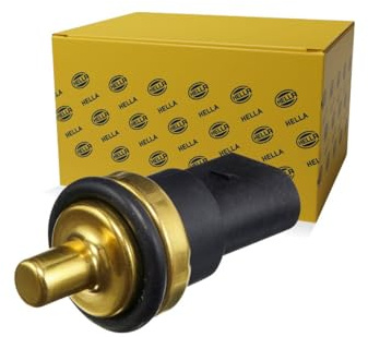 HELLA 6PT 009 309-331 Sensor, Kühlmitteltemperatur - 12V - 2-polig | Kompatibel mit: AUDI A1, A1 City Carver, A1 Sportback, A1 Sportback, A2, A3, A3, A3, A3 Cabriolet, A3 Cabriolet, A3 Limousine