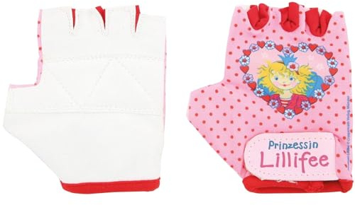 Bike Fashion Prinzessin Lillifee Handschuhe Rosa,Weiß 6