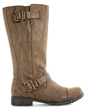 Rocket Dog Women's Berry Biker Boots, Brown Heirloom, 8 UK